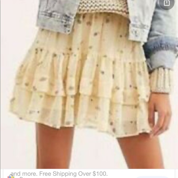 Free People Dresses & Skirts - Free People 💕 From The Valley  Mini Skirt